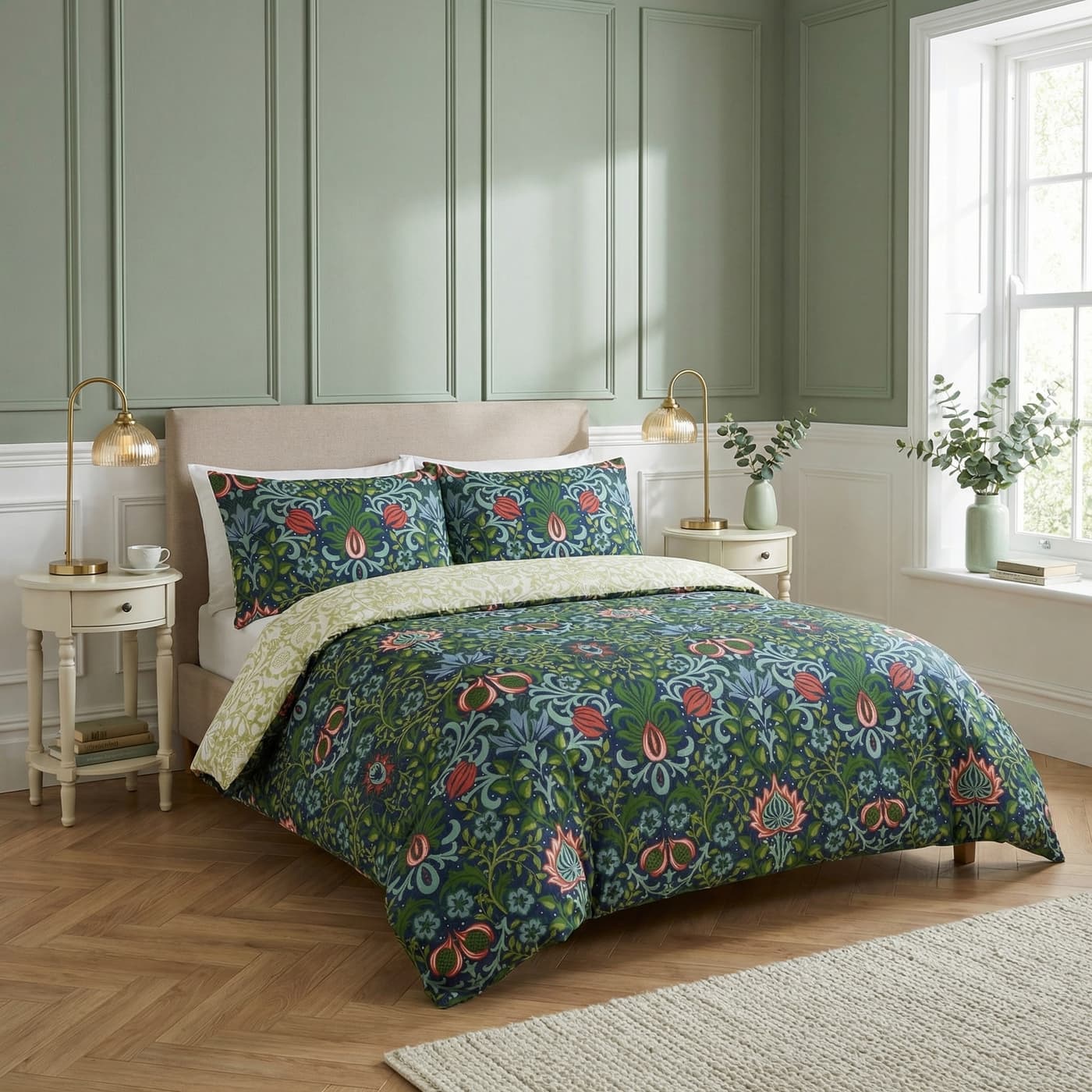 Heritage Flora Duvet Cover Set
