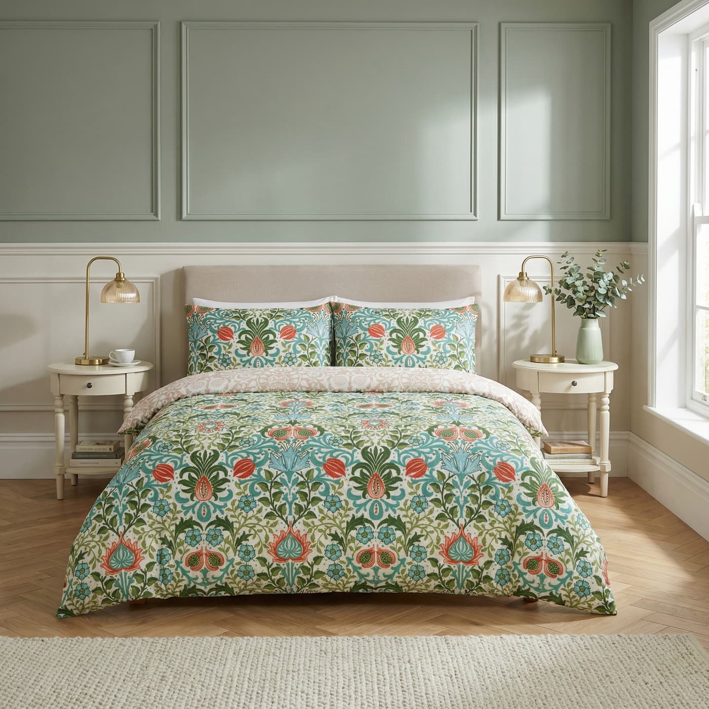 Heritage Flora Duvet Cover Set