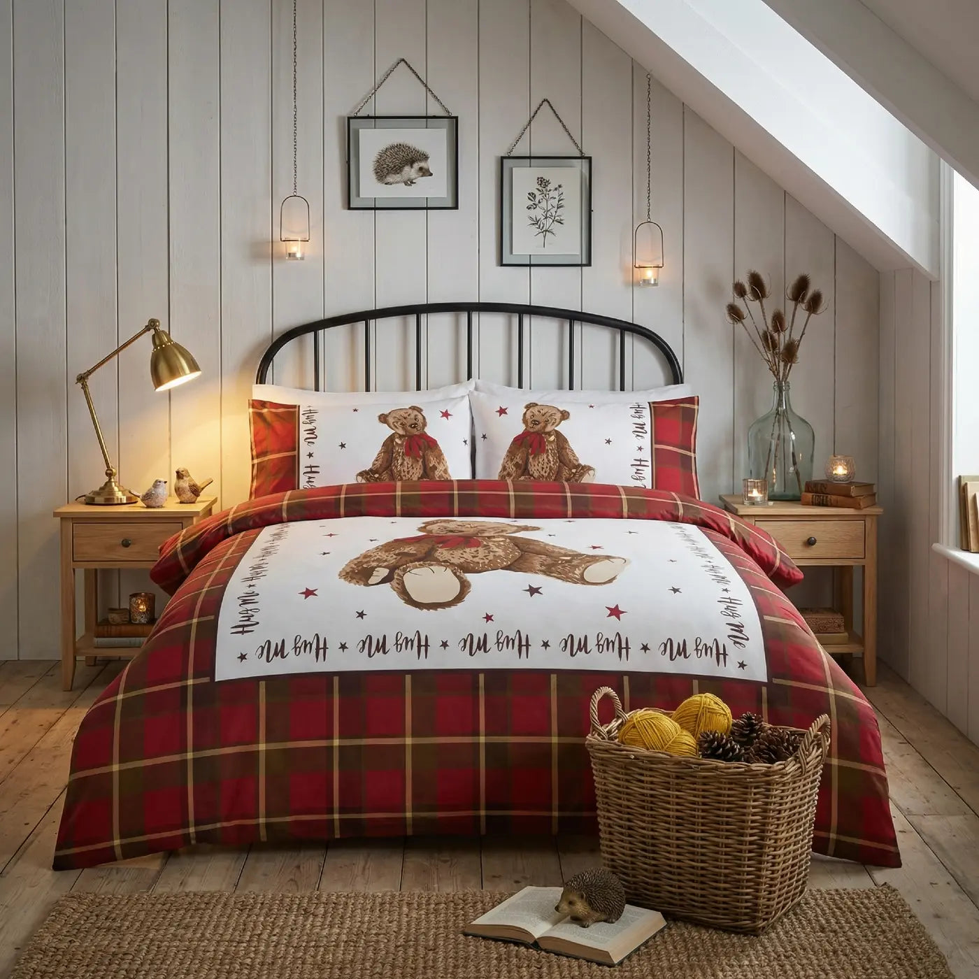 Hug Me Bear Duvet Cover Set
