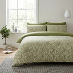 Pebbles Duvet Cover Set - Green