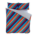 Oxford Stripe Duvet Cover Set by Rapport Home 2
