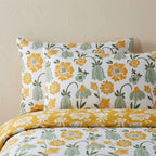 Victorian Bloom Green Duvet Cover Bedding Set 2
