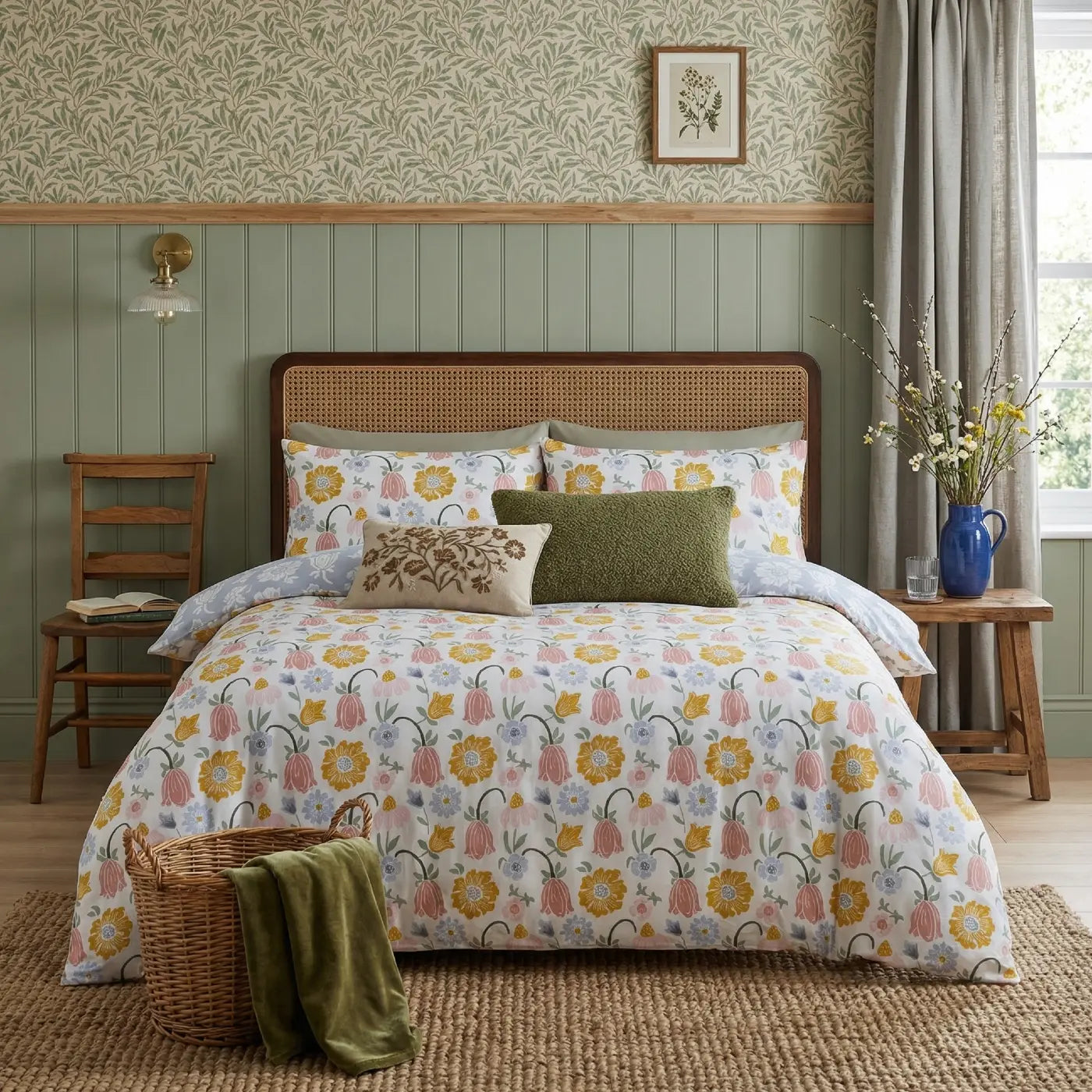 Victorian Bloom Duvet Cover Set