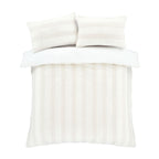 Bianca Cosy Soft Stripe Fur Duvet Cover Set 5