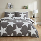 All Stars Duvet Cover Set - Grey
