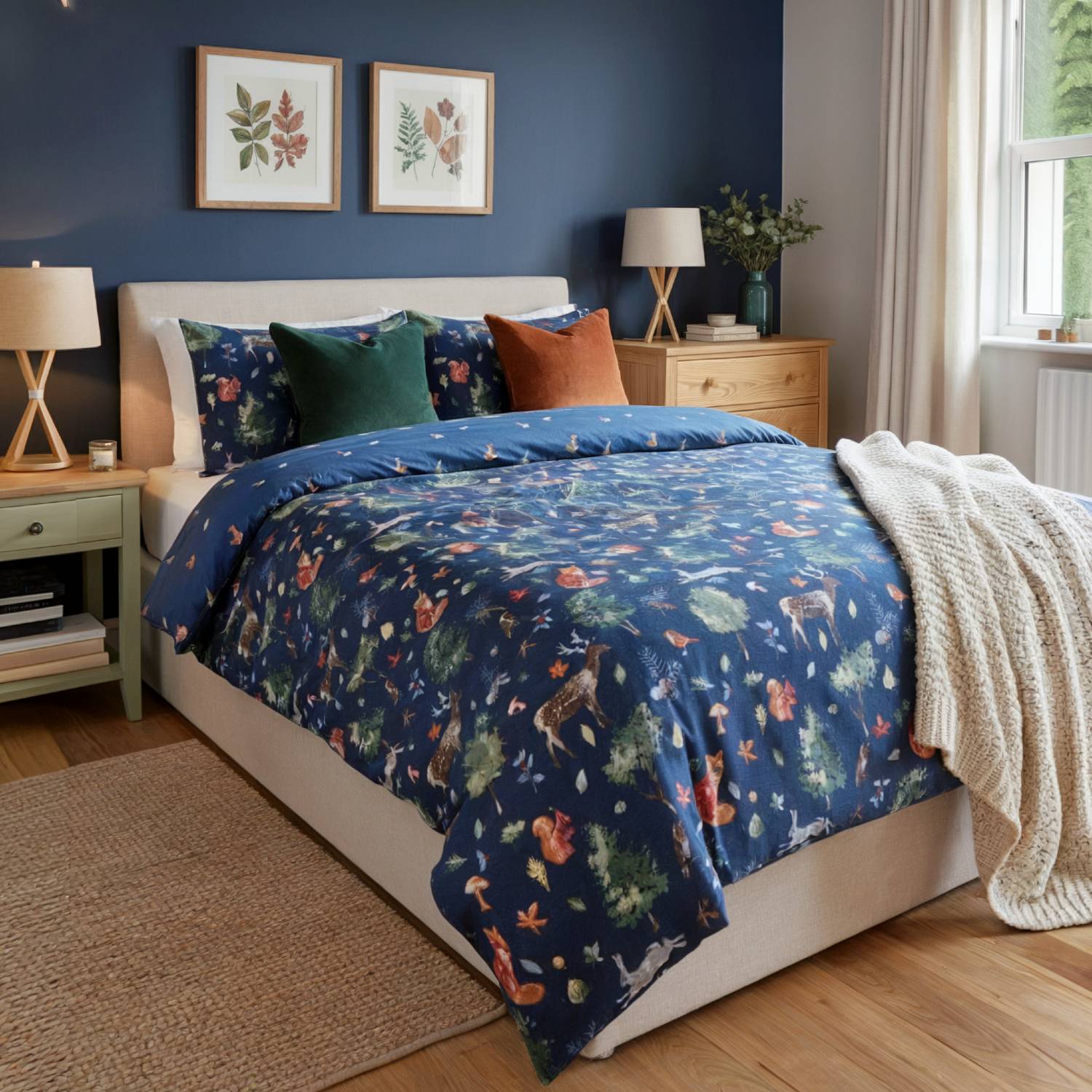 Autumn Forest Duvet Cover Set by Rapport Home