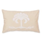 Hyperion Interiors Avalon Embroidered Beige Boudoir Filled Cushion 2