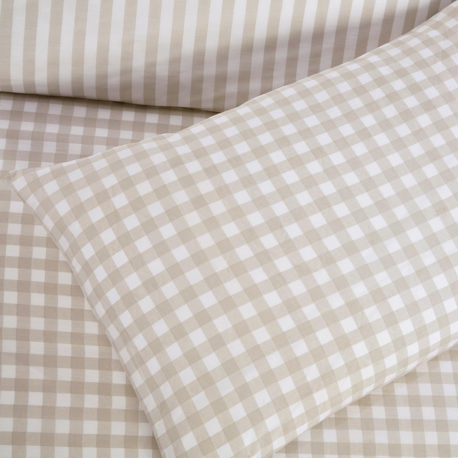 Gingham Check Duvet Cover Set
