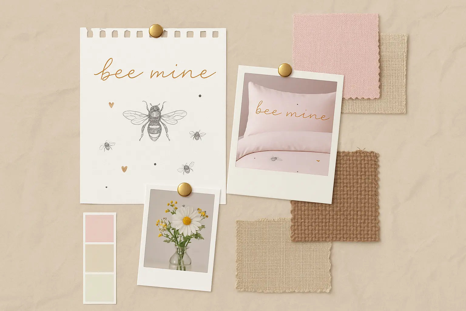 Bee Mine Duvet Cover Bedding Set