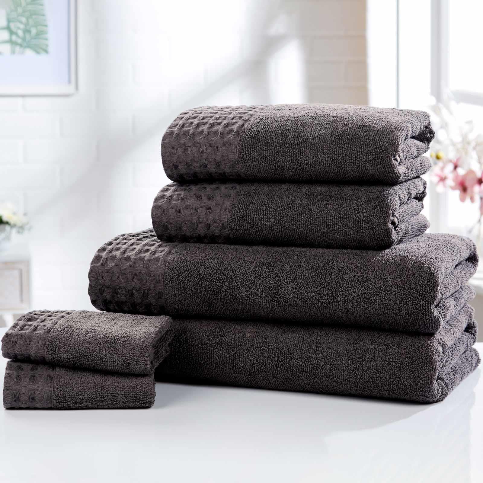 Retreat 2 & 6 Piece 550gsm Towel Bale Set