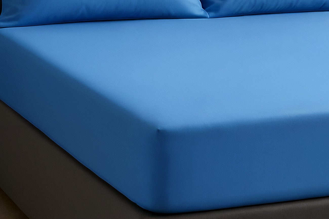 Percale Fitted Sheet 25cm Deep