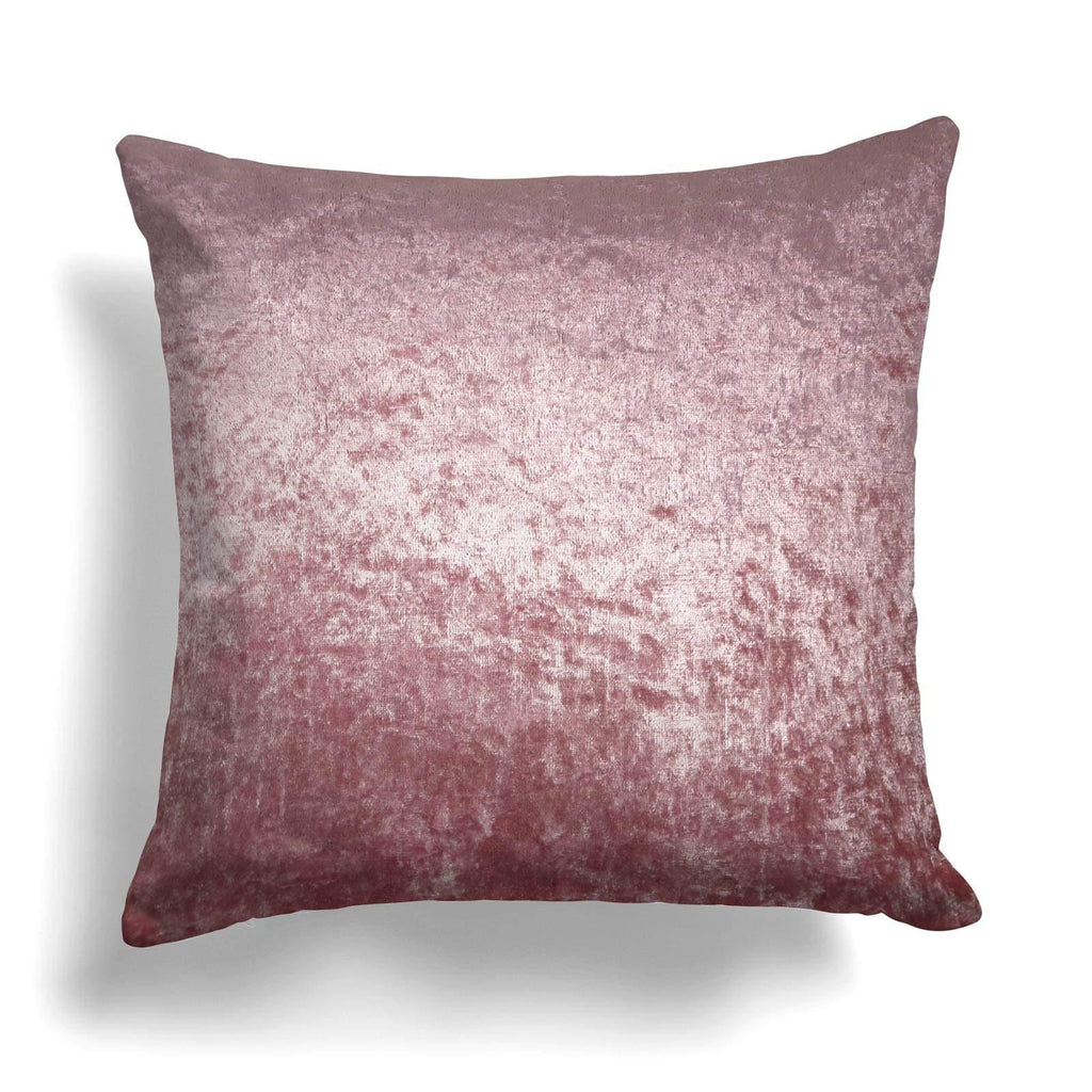 Crushed Velvet Cushion Cover Blush Pink 18" x 18