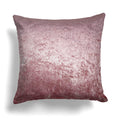 Crushed Velvet Cushion Cover Blush Pink 18" x 18