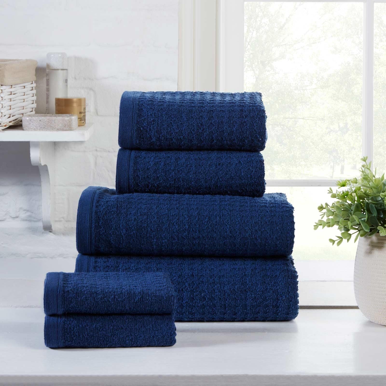 Waffle 450gsm Towel Bale Collection by Rapport Home