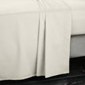 Bianca 400 Thread Count Cotton Sateen Flat Sheet - Oyster