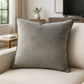 Piped Velvet Cushion Covers 43cm Square Collection