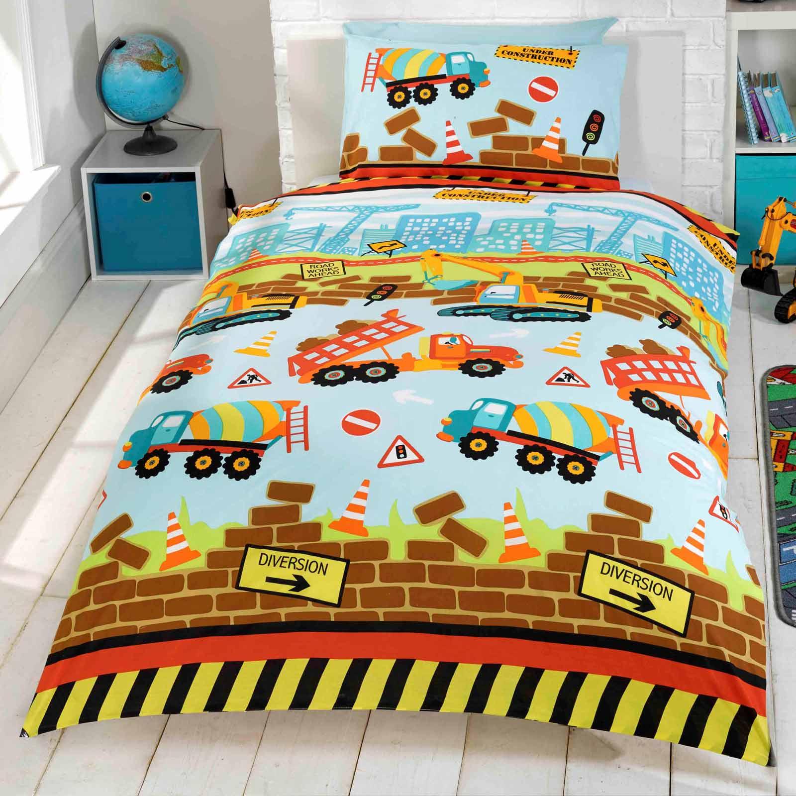 Under Construction Duvet Cover Set