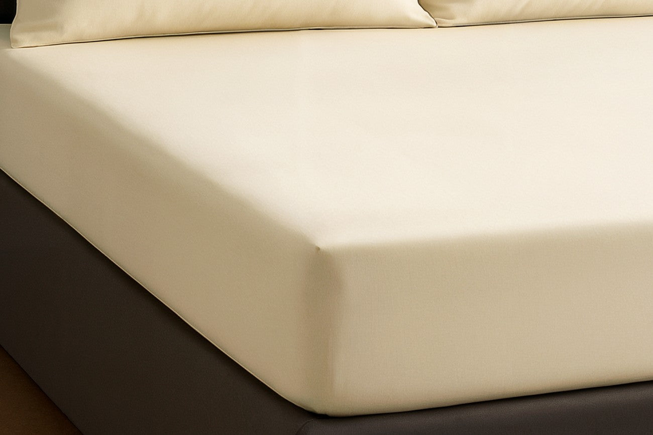 Percale Fitted Sheet 25cm Deep