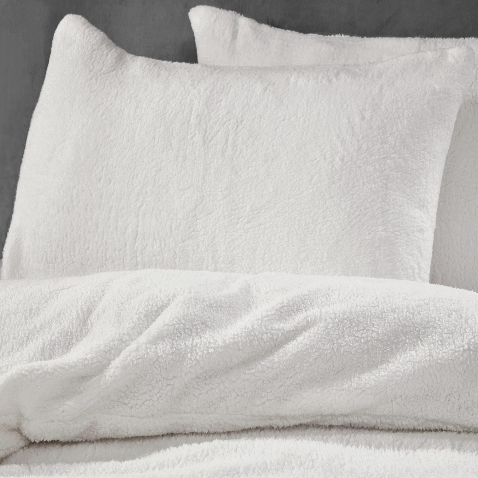 Sherpa Teddy Fleece Duvet Cover Set