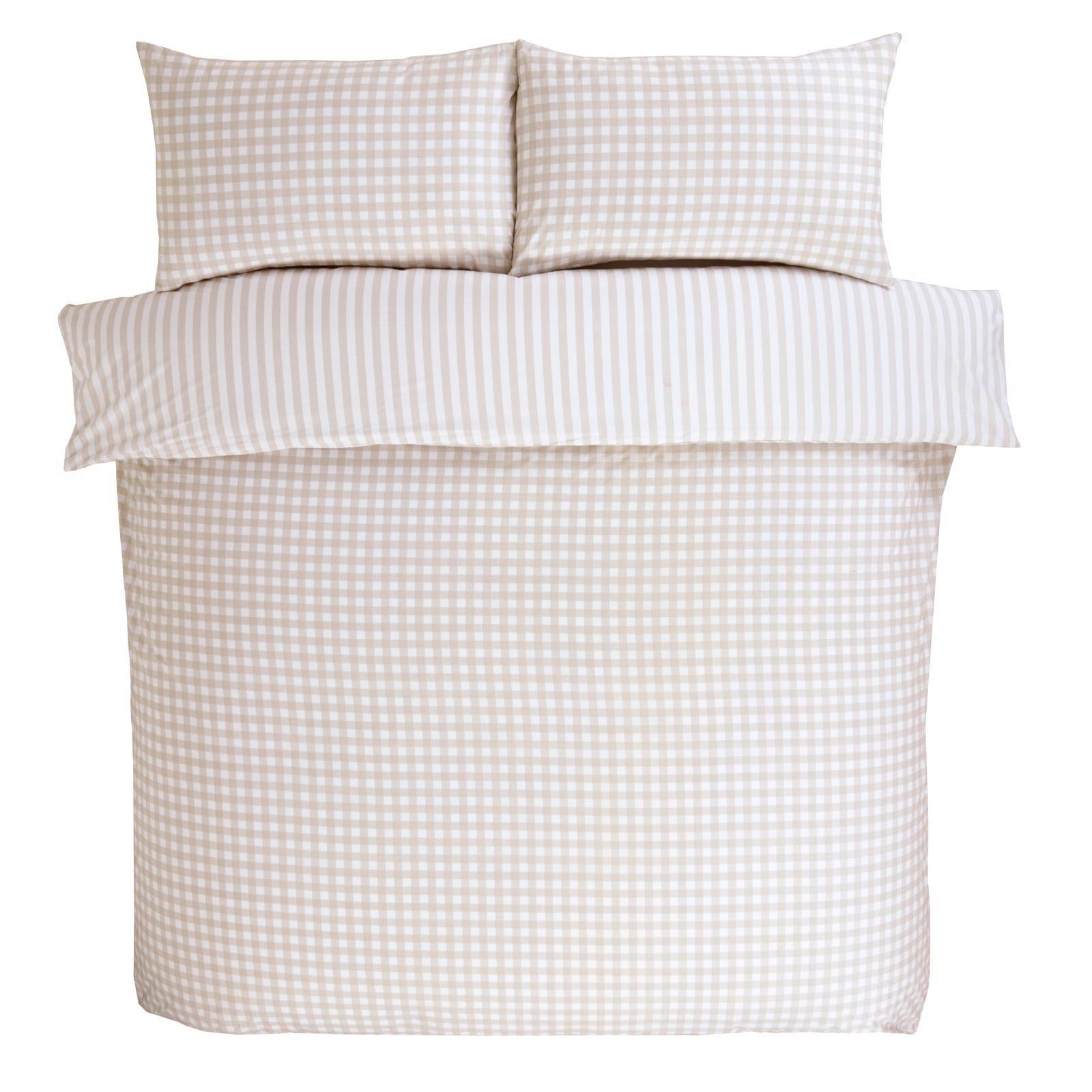 Gingham Check Duvet Cover Set