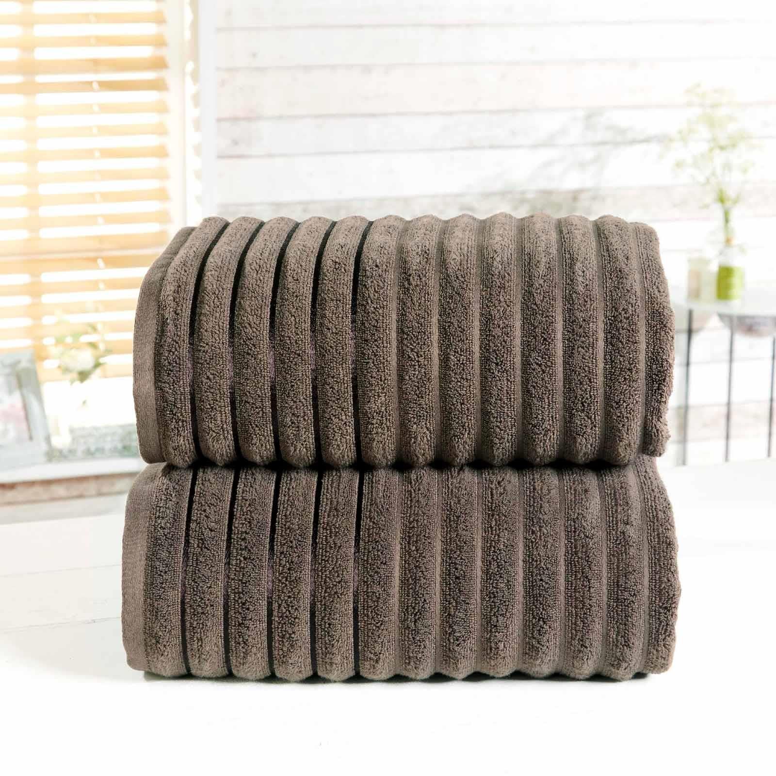 Ribbed 600gsm Towel Bale Set - 2 Piece and 6 Piece