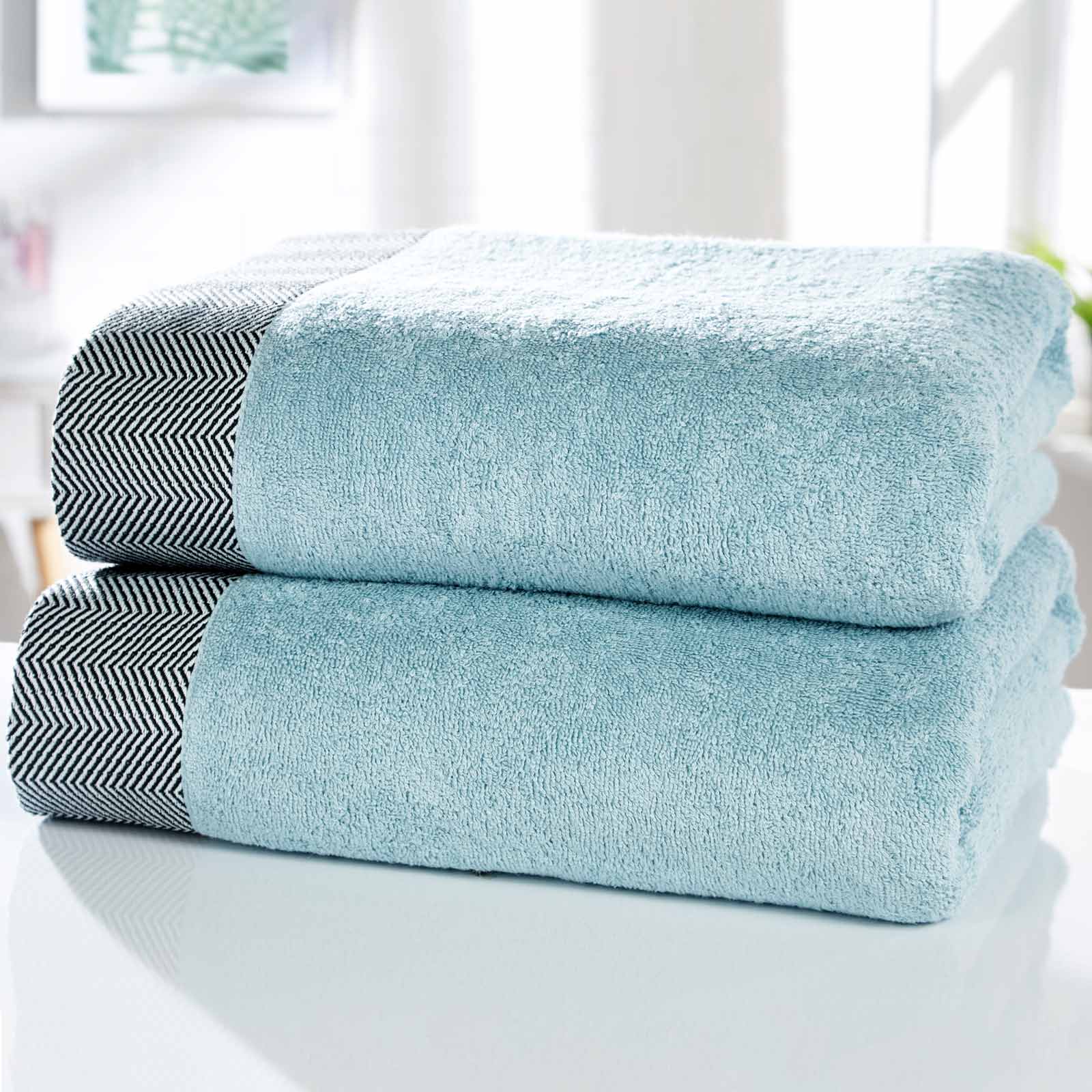 Tidal Bath Sheet 550gsm Towel Pair by Rapport Home
