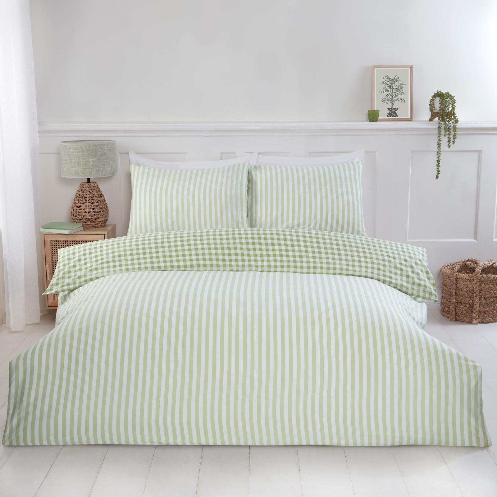 Gingham Check Duvet Cover Set