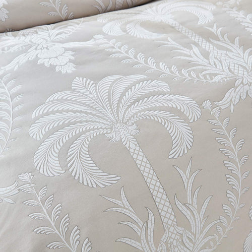 Avalon Jacquard Natural Duvet Cover Set