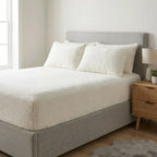 Teddy Fleece Fitted Sheet 30cm Deep