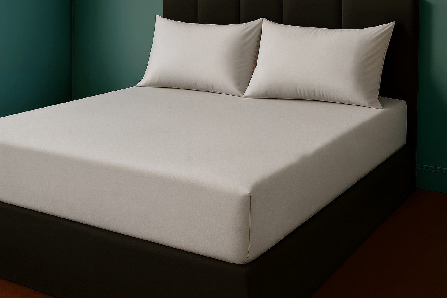 Percale Extra Deep Fitted Sheet 40cm Deep