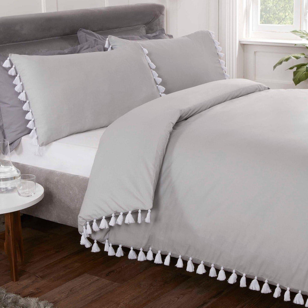 Tassel Duvet Cover Set