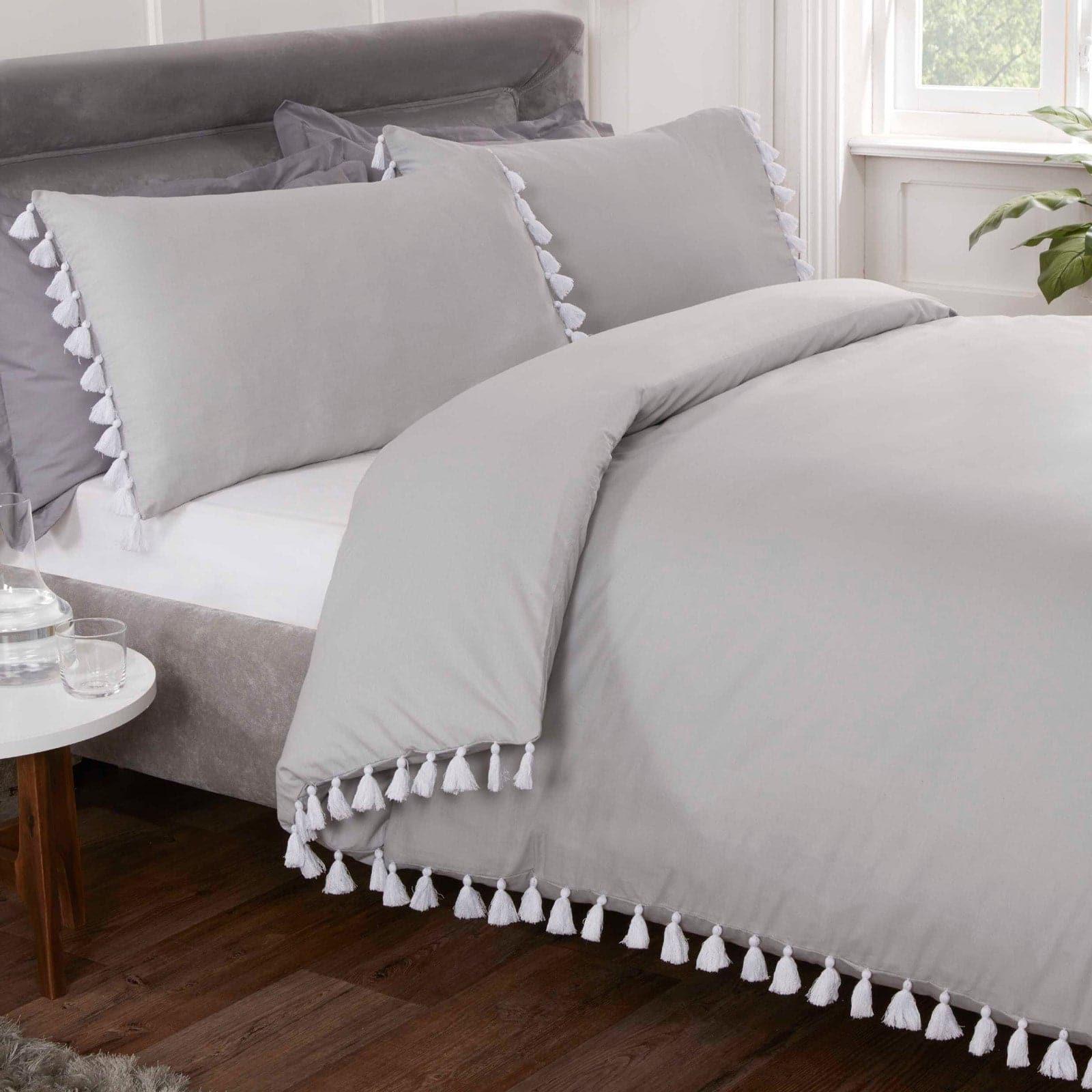 Tassel Duvet Cover Set