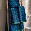 Helix 500gsm Cotton Towels - Ocean Blue