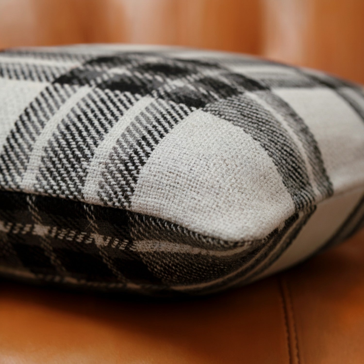 Highland Check Cushion Cover Microfibre 17" x 17