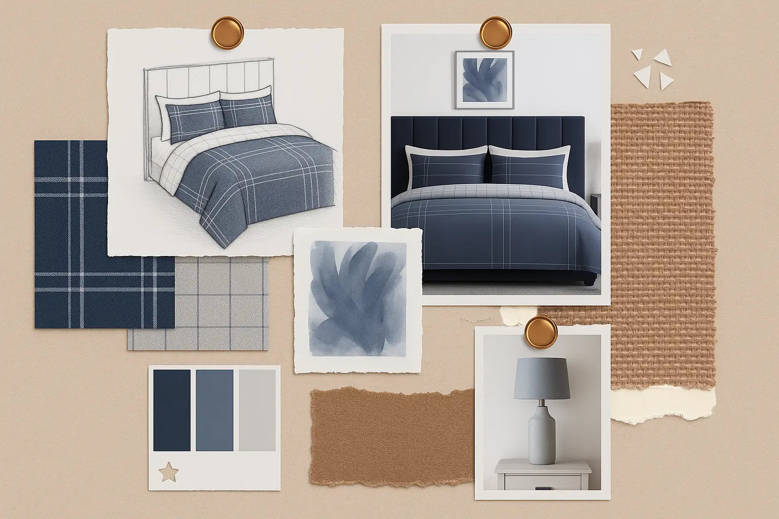 Hudson Complete 4 Piece Bedding Set