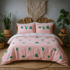 So Soft I Will Survive Pink Duvet Cover Set