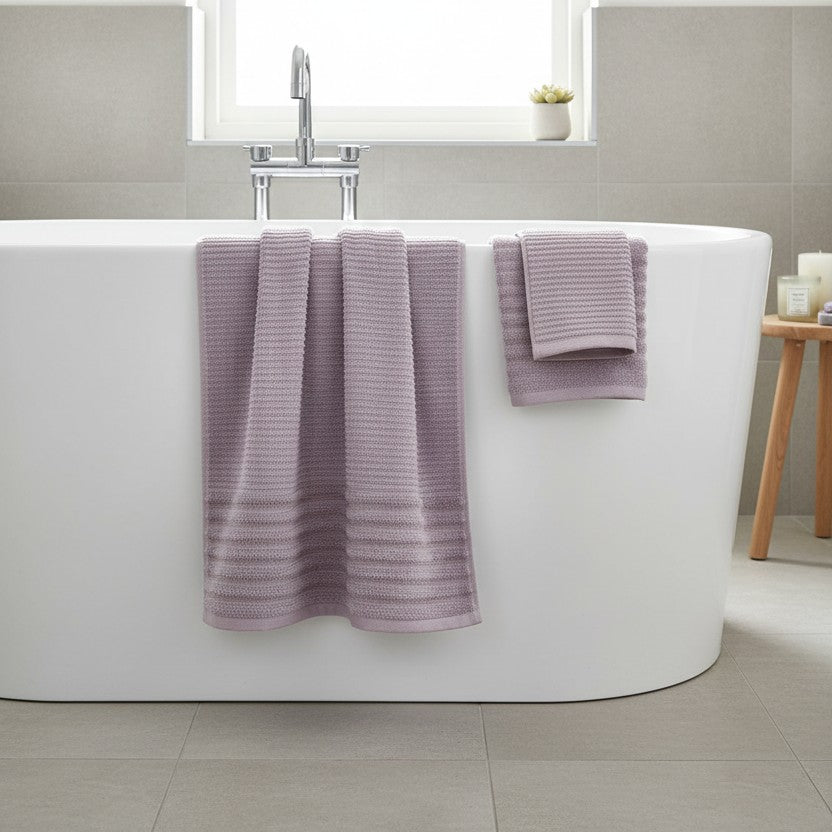 Linear 500gsm Cotton Towels by Rapport Home