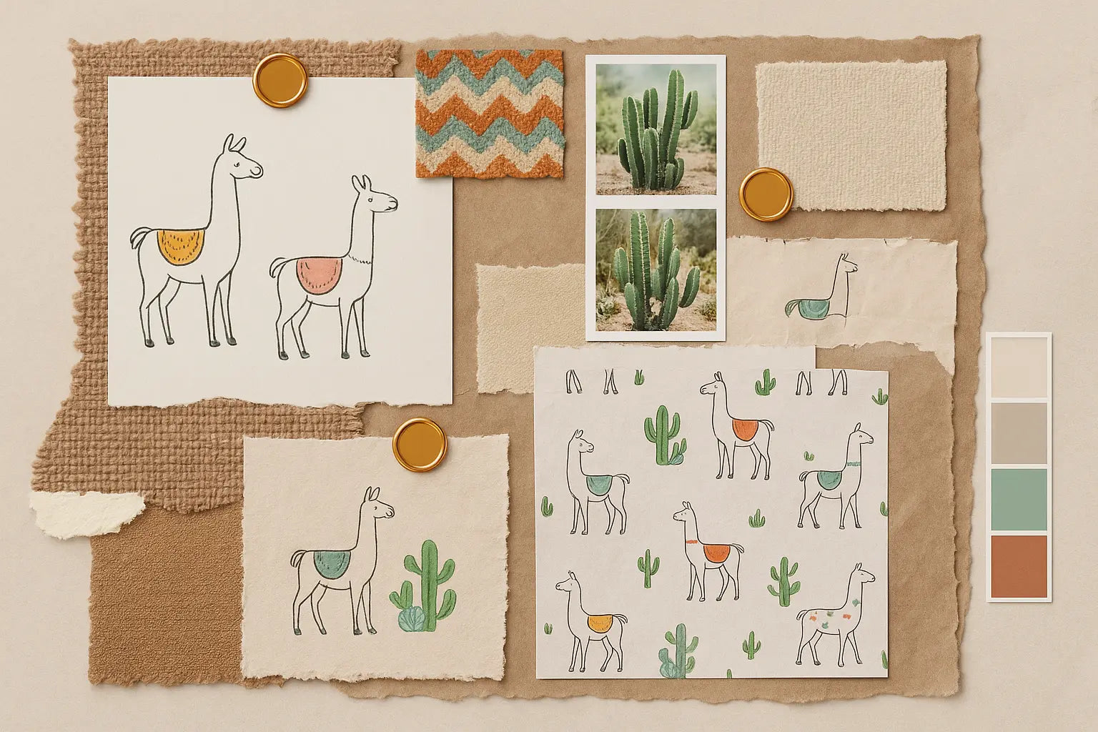 Happy Llamas Duvet Cover Bedding Set