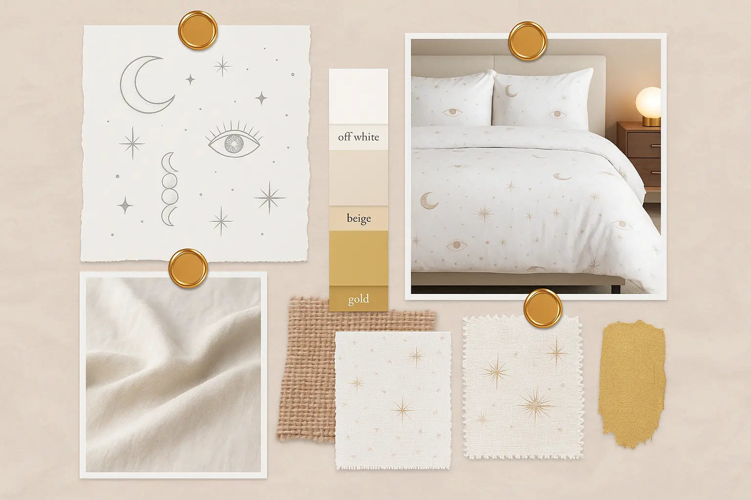 Manifesting Duvet Cover Bedding Set