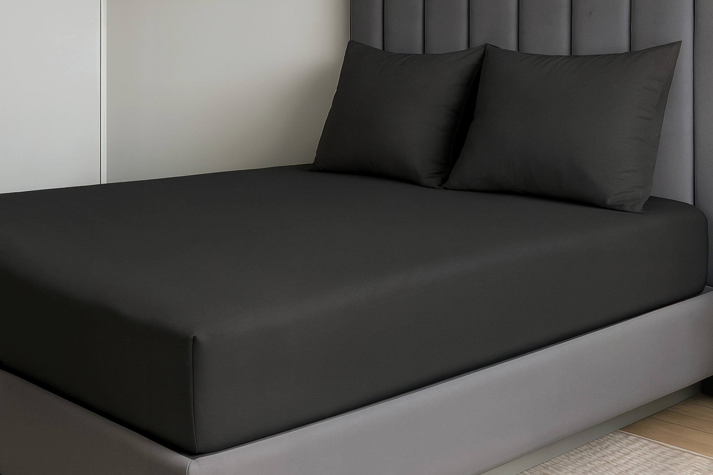 Microfibre Fitted Sheet 30cm Deep