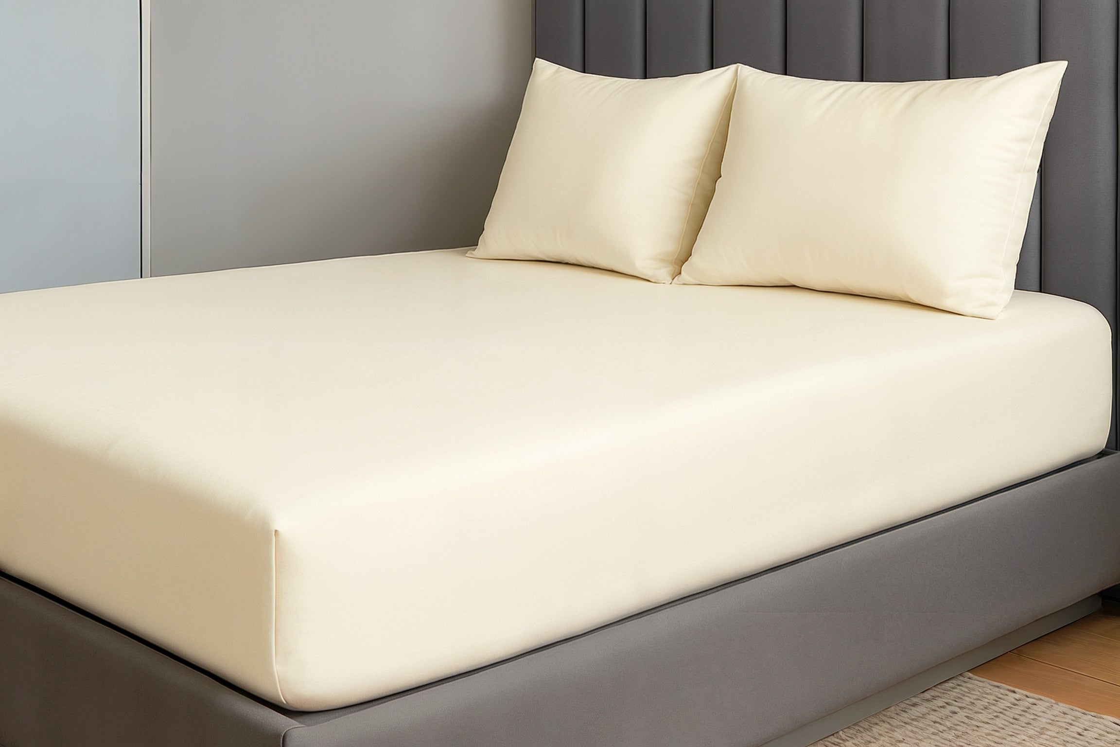 Microfibre Fitted Sheet 30cm Deep