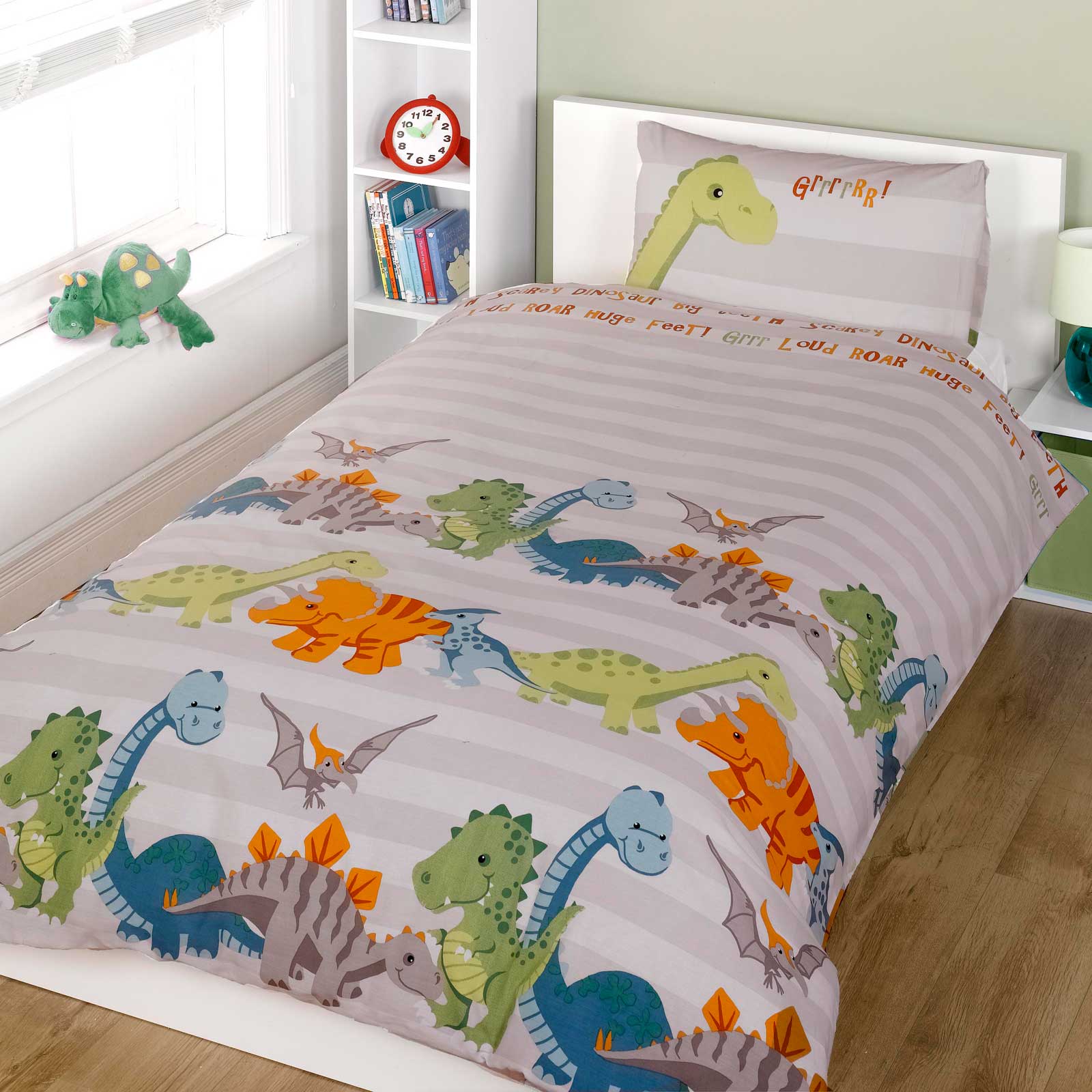 Dinosaur Duvet Cover Set