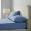 Percale 180 Thread Count Extra Deep Fitted Sheet 40cm Deep