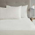Plain Percale Housewife Pillowcase Pair Cream