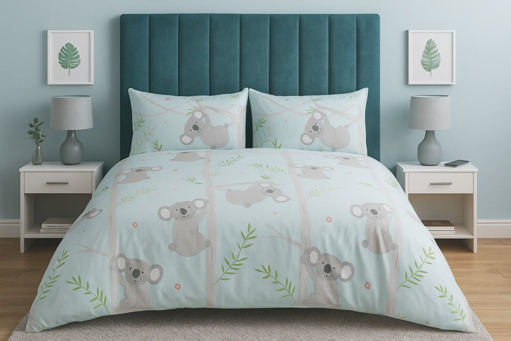 Koala Fun Duvet Cover Set
