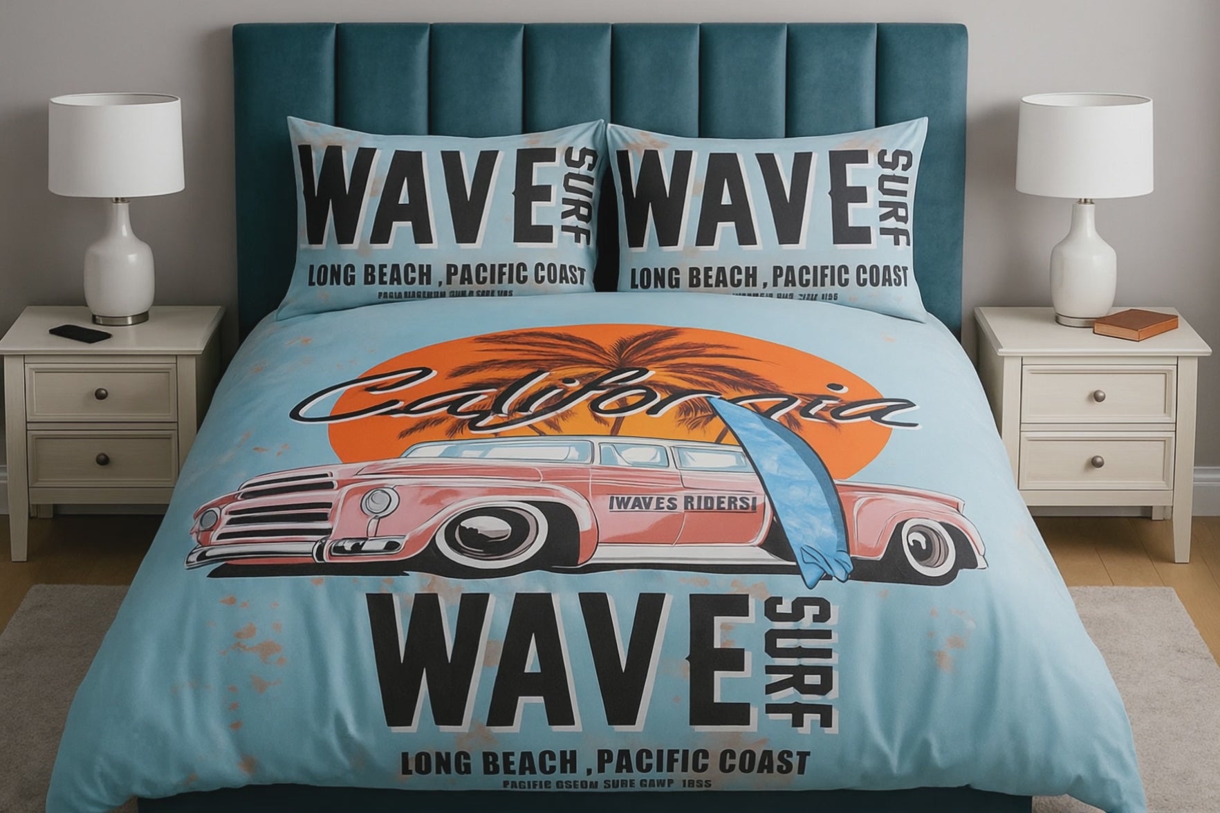 California Duvet Cover Bedding Set