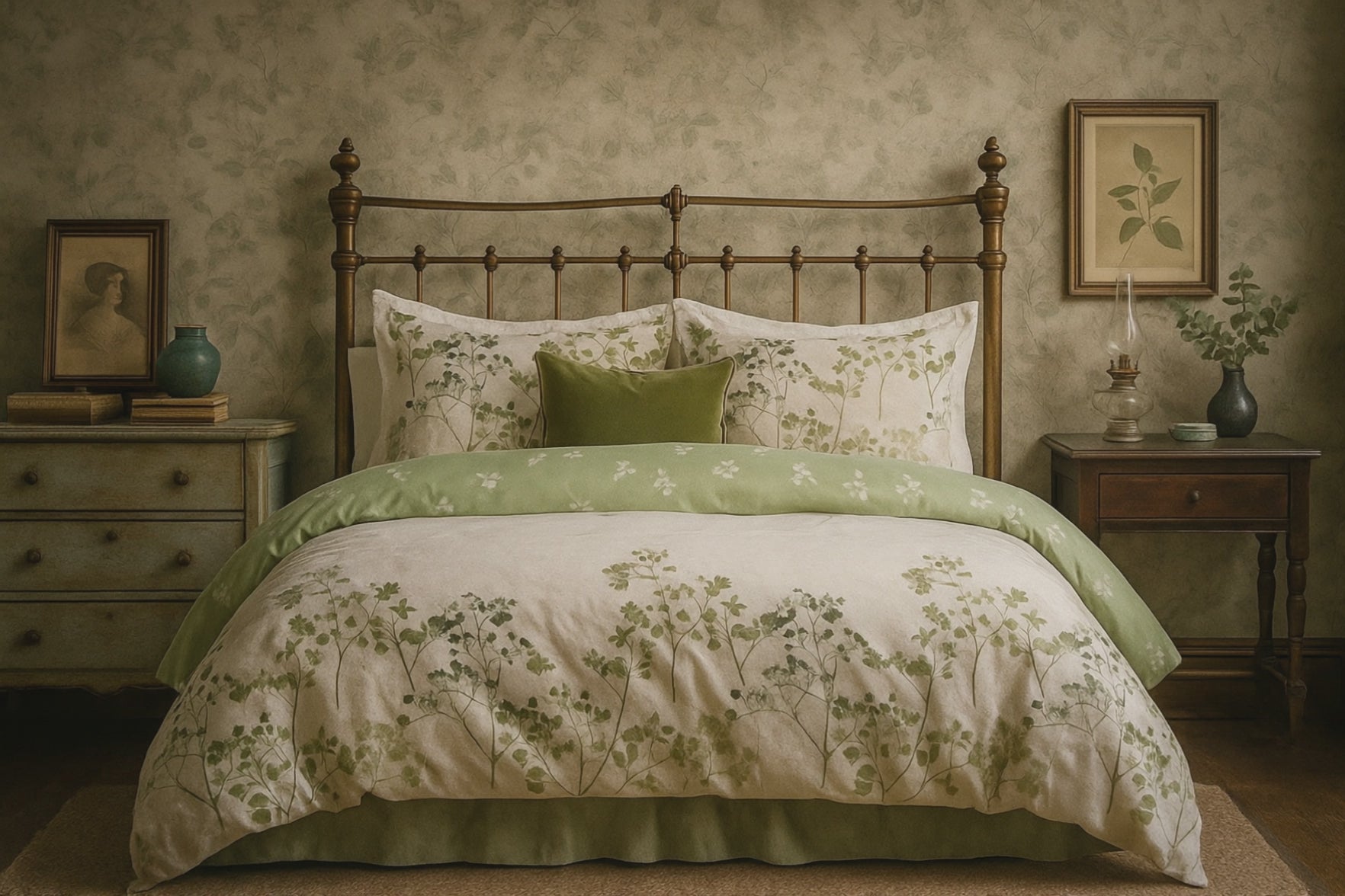Shadow Complete 4 Piece Bedding Set