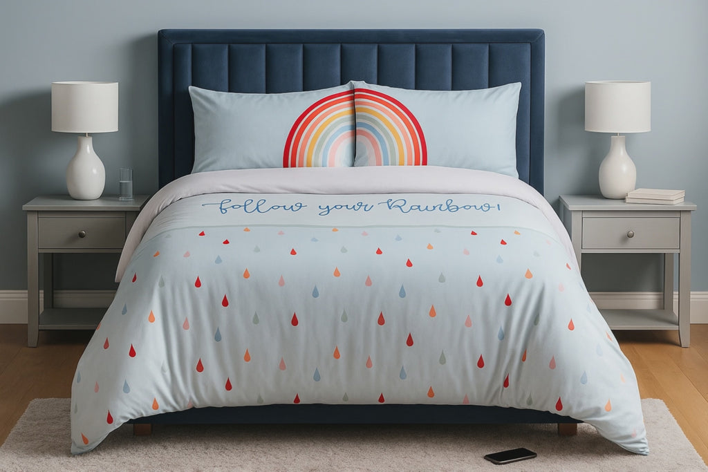 Follow Your Rainbow Duvet Cover Set