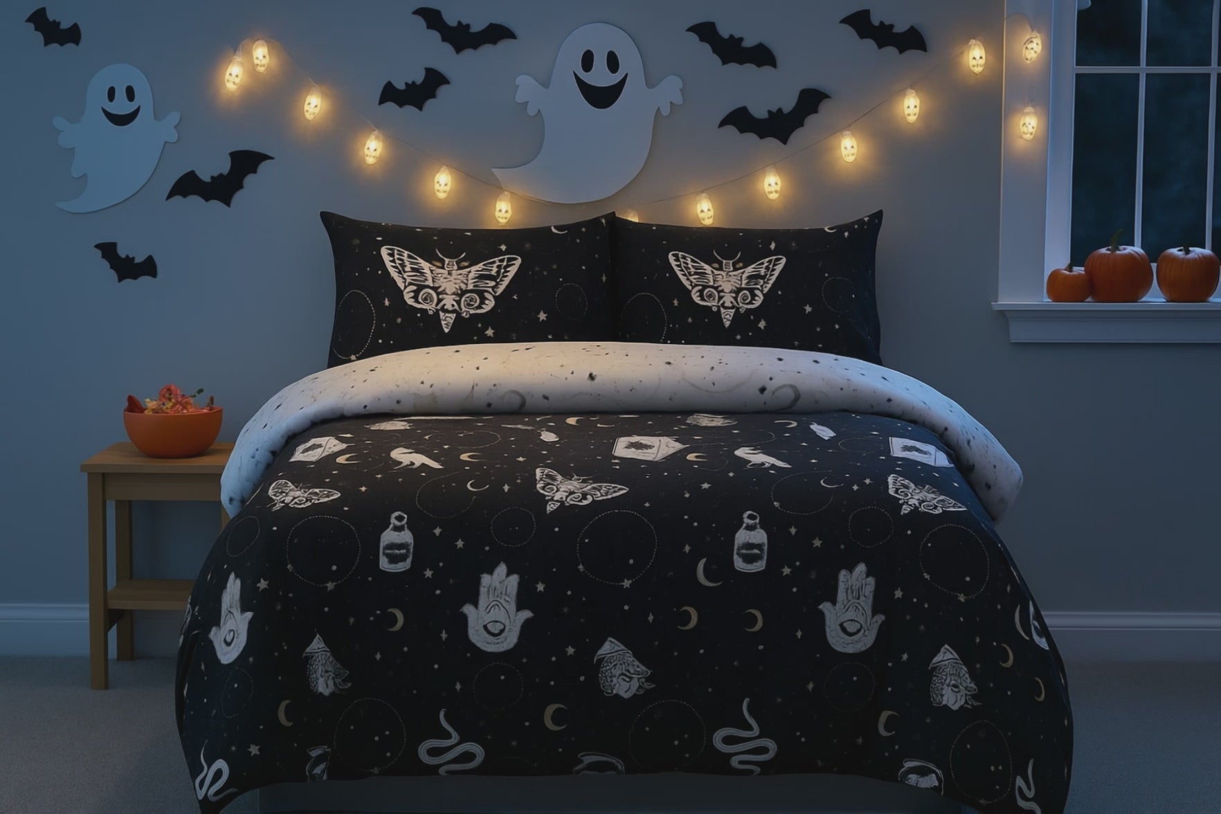 Gothic Magick Duvet Cover Bedding Set