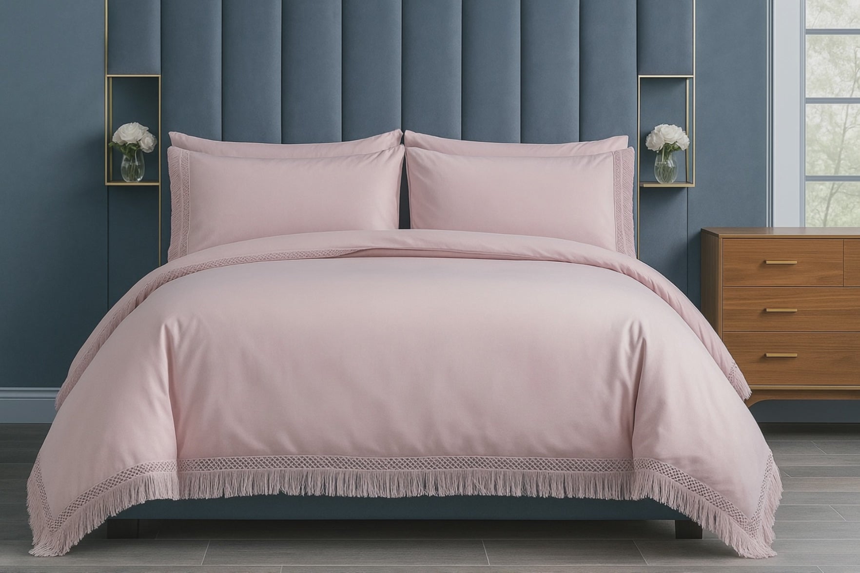 Tia Trellis Duvet Cover Bedding Set